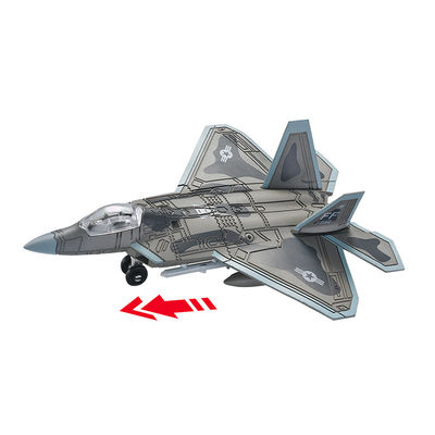 F22 Stealth Fighter Model 1:100 - Model 23 - 29 in Colorful Box, Perfect Gift