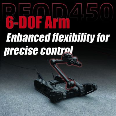 Compact EOD Robot Lightweight Bomb Disposal Robot
