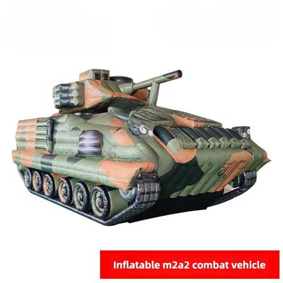 M2A2 Infantry Chariot Inflatable Jungle Big Flower 1/1 Prodotto personalizzato Clip Mesh