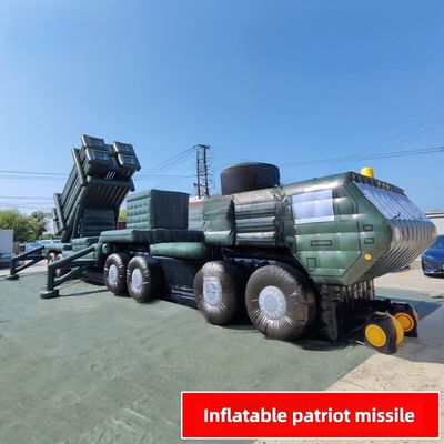 Veicolo missilistico di difesa aerea Patriot gonfiabile 1/1 Prodotto personalizzato Stoffa Oxford