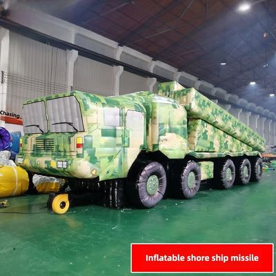 Camuffamento digitale gonfiabile per veicoli missilistici da nave da terra
