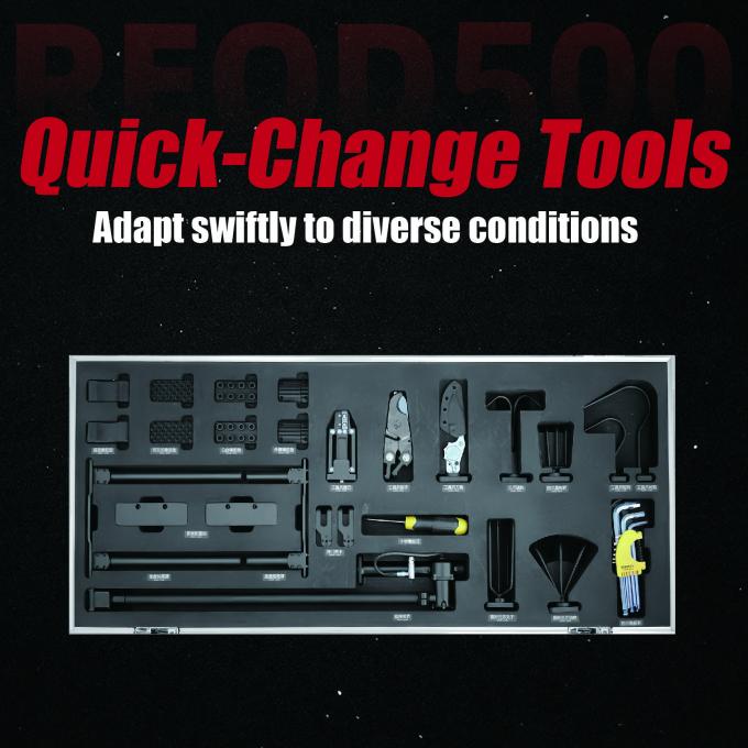 Robot EOD medio con braccio coordinato X-Y-Z per lo smaltimento di precisione 7